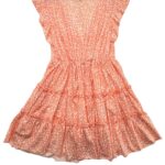 CAMEO ROSE Sukienka Damska Pomarańczowa Kwiaty L - zdjęcie 2