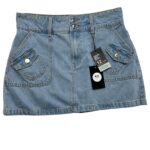 Spódnica Damska Niebieska L - zdjęcie 1