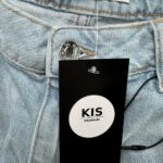 PRIMARK Szorty Damskie Niebieskie z Przetarciami L - zdjęcie 3