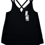 RIVER ISLAND Top Damski Czarny L - zdjęcie 1