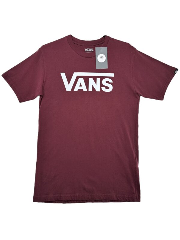 VANS Koszulka Męska Bordowa S