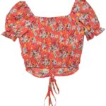 CHEMIATRY Bluzka Damska Różowa Kwiaty M - zdjęcie 2