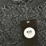 NEW LOOK Bluzka Damska Czarna Koronkowa S - zdjęcie 3