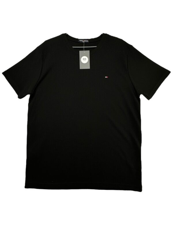 TOMMY HILFIGER Koszulka Męska Czarna XXL