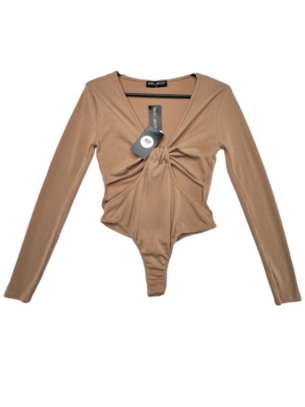 SELECT Body Damskie Beżowe S Poliester