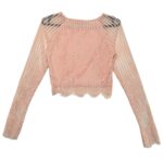 MISSGUIDED Bluzka Damska Różowa Koronkowa S - zdjęcie 2