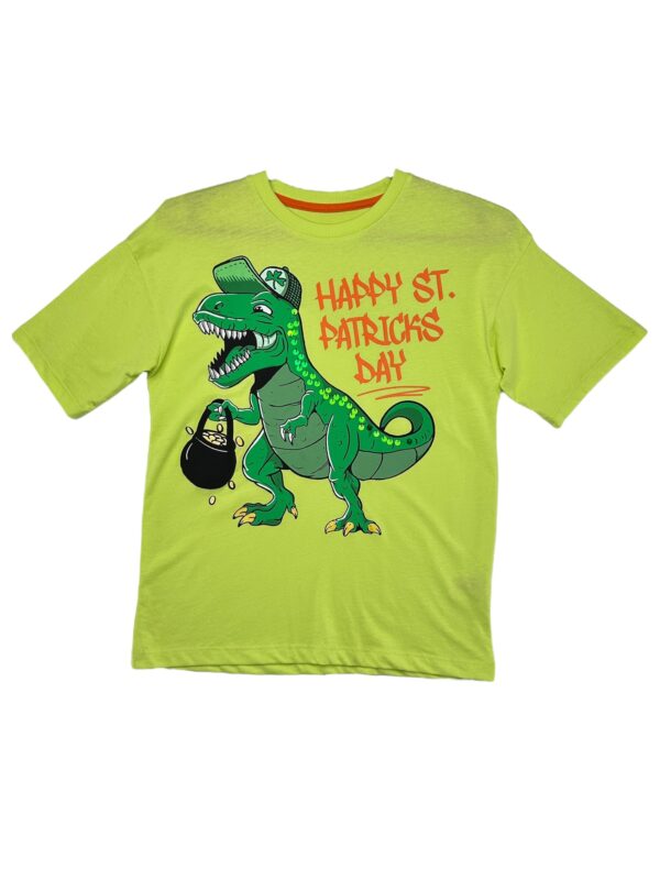 DUNNES STORES Koszulka Dziecięca Zielona Print 119