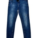 RESERVED Jeansy Damskie Niebieskie M - zdjęcie 1