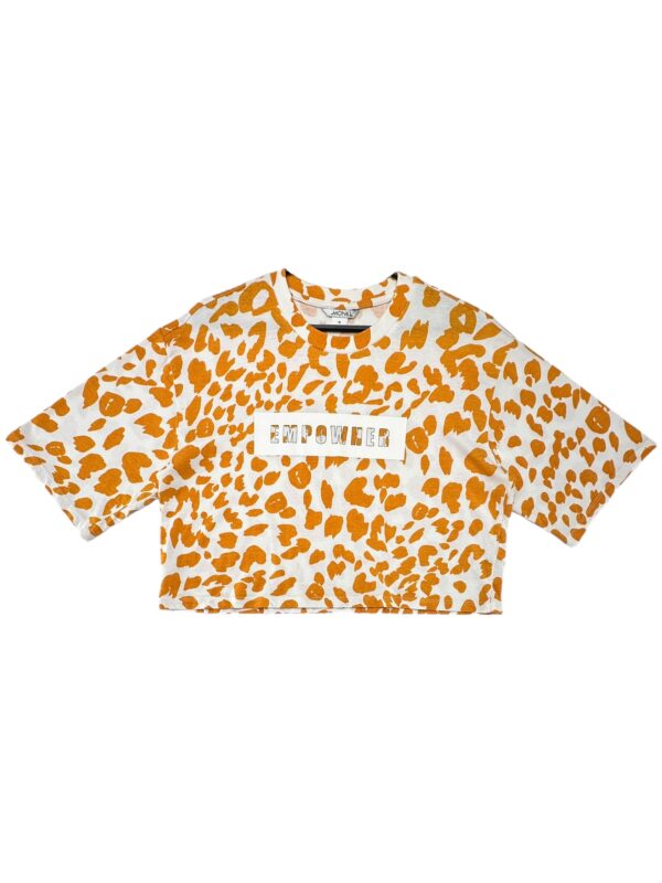 MONKI Koszulka Damska Pomarańczowa M