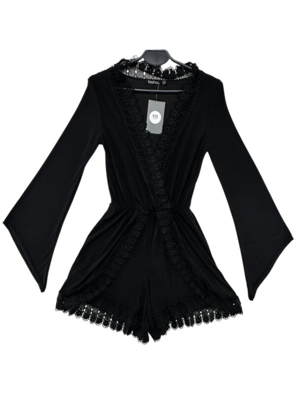 BOOHOO Kombinezon Damski Czarny M