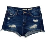 STRADIVARIUS Spodenki Damskie Niebieskie M - zdjęcie 1