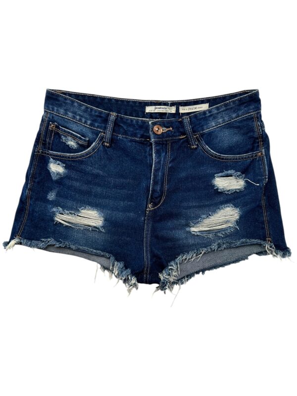 STRADIVARIUS Spodenki Damskie Niebieskie M