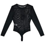 GLAMOROUS Body Damskie Czarne Siateczka M - zdjęcie 2
