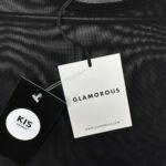 GLAMOROUS Body Damskie Czarne Siateczka M - zdjęcie 3