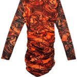 PRETTYLITTLETHING Sukienka Damska Pomarańczowa L Poliester - zdjęcie 2