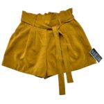 LUCY WANG Szorty Damskie Żółte M - zdjęcie 1