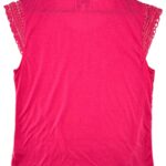 GERARD Bluzka Damska Różowa Koronkowa L - zdjęcie 2