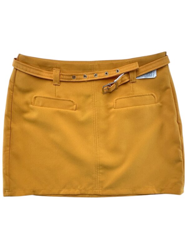 BERSHKA Spódnica Damska Żółta M