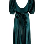 ASOS Sukienka Damska Zielona Welurowa M - zdjęcie 2