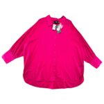 YOURS Koszula Damska Różowa 4XL - zdjęcie 1