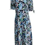 HOBBS Sukienka Damska Wielokolorowa Wzór L - zdjęcie 1