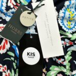 HOBBS Sukienka Damska Wielokolorowa Wzór L - zdjęcie 3