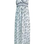 TESSICA Sukienka Damska Biała Kwiatowa S - zdjęcie 1