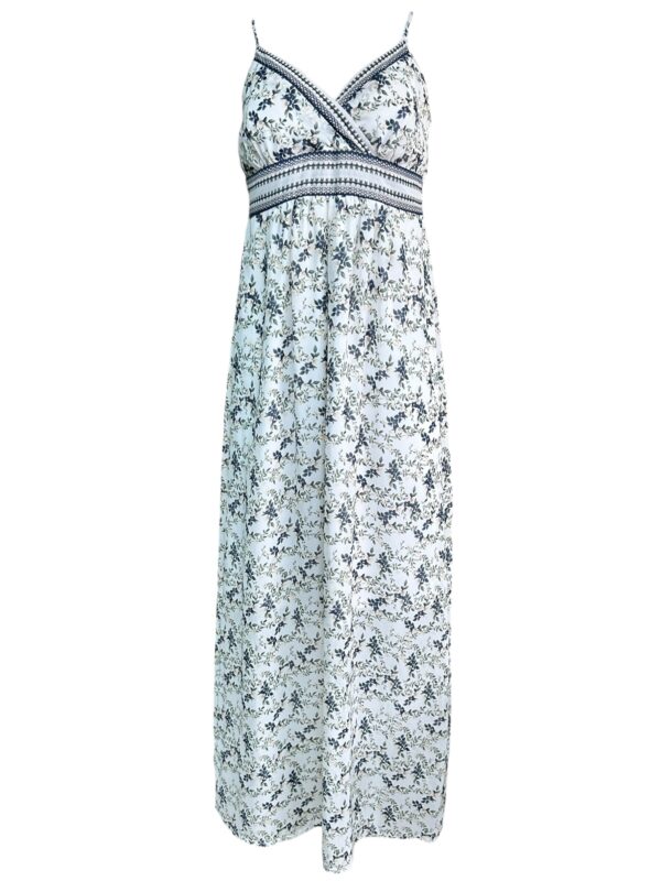 TESSICA Sukienka Damska Biała Kwiatowa S