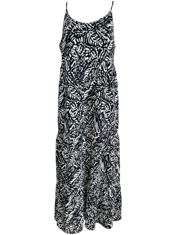 PRIMARK Sukienka Damska Czarna Roślinny L