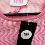 SAVIDA Bluza Damska Różowa Wzorzysta S - zdjęcie 3