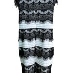 JOANNA HOPE Sukienka Damska Czarna Koronkowa 6XL - zdjęcie 2