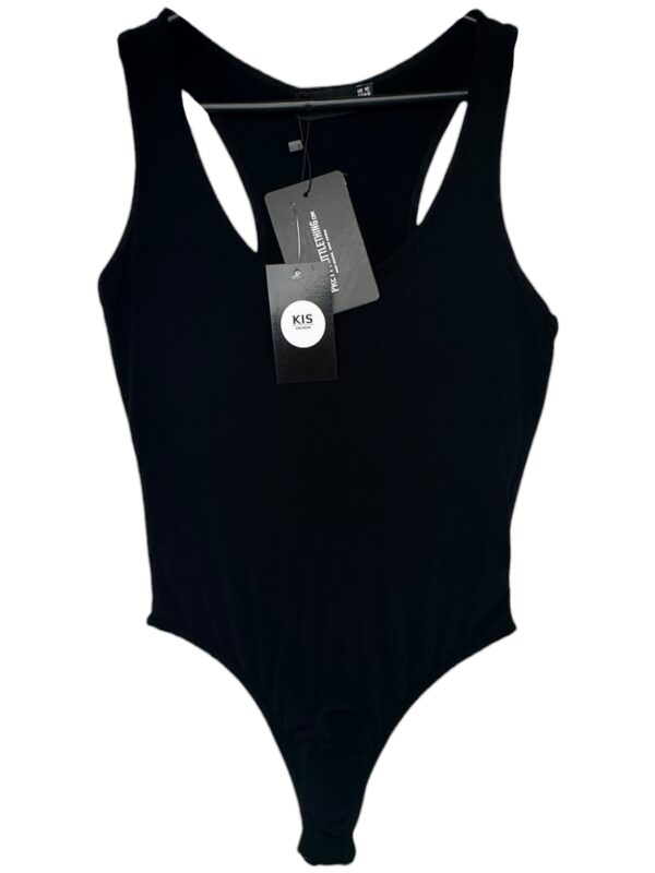 PRETTYLITTLETHING Body Damskie Czarne M