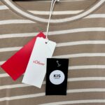 S.OLIVER Bluzka Damska Beżowa Paski 3XL - zdjęcie 3