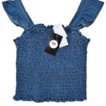 COOL KIDS Bluzka Dziecięca Niebieska 135 - zdjęcie 1