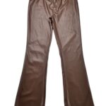 BRAVE SOUL Spodnie Damskie Brązowe S - zdjęcie 1