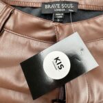 BRAVE SOUL Spodnie Damskie Brązowe S - zdjęcie 3