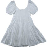 PRIMARK Sukienka Damska Biała Haft M - zdjęcie 2