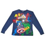 MARCEL COMICS Bluza Dziecięca Niebieska 120 - zdjęcie 1