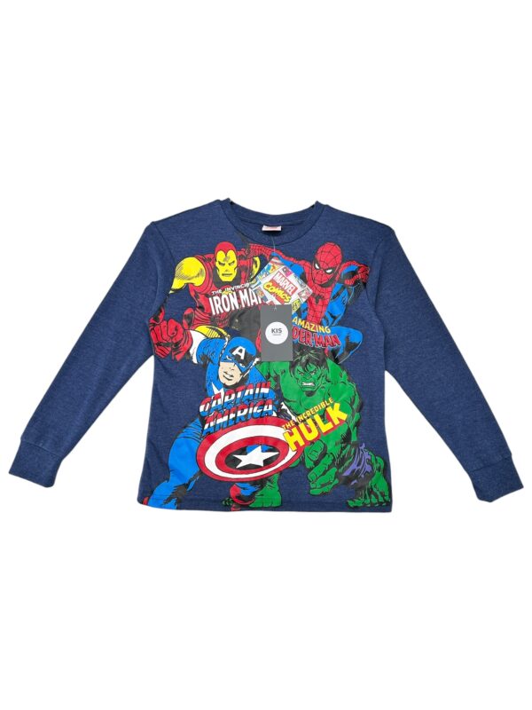 MARCEL COMICS Bluza Dziecięca Niebieska 120