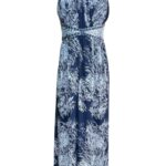 QUIZ Sukienka Damska Niebieska Maxi 3XL Poliester - zdjęcie 1