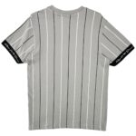 KING WILL DREAM Koszulka Męska Szara Paski S - zdjęcie 2