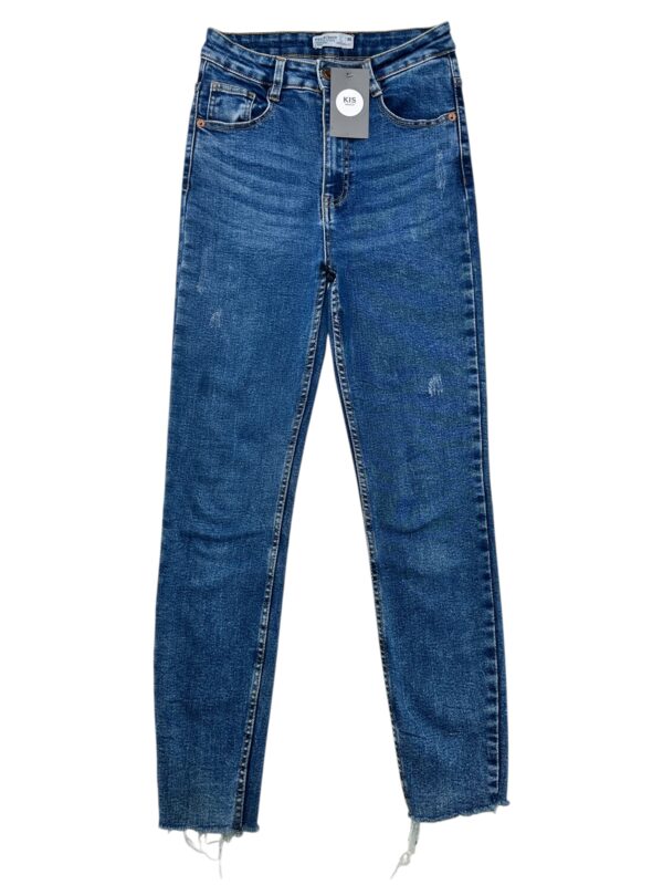 HOUSE Jeansy Damskie Niebieskie S