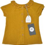 TU Koszula Dziecięca Żółta Haft 68 - zdjęcie 1