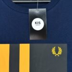 FRED PERRY Koszulka Męska Niebieska M - zdjęcie 3