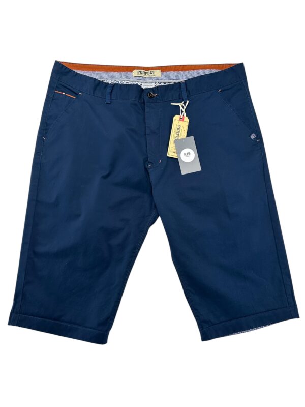 PERFECT Szorty Męskie Niebieskie 4XL