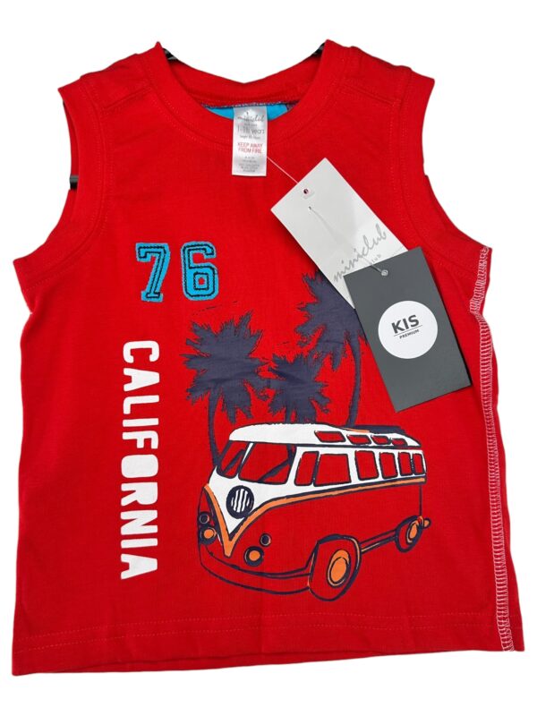 MINICLUB Koszulka Dziecięce Czerwona 80