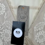 Bluzka Damska Beżowa Koronkowa L - zdjęcie 3