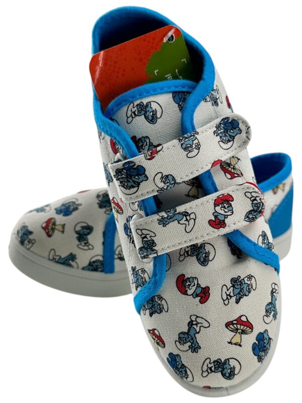 SMURF Obuwie Dziecięce Białe Nadruk 30