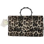 PRIMARK Torebka Damska Czarno-Beżowa Leopard ONE SIZE - zdjęcie 1