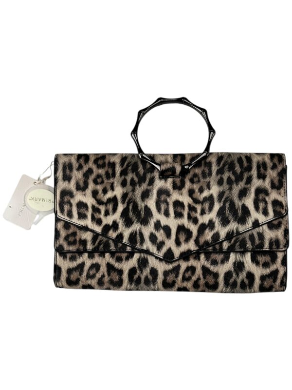 PRIMARK Torebka Damska Czarno-Beżowa Leopard ONE SIZE
